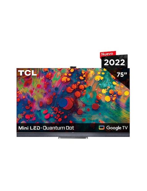 Oferta de Pantalla TCL Mini LED Smart TV de 75 Pulgadas 4K/Ultra HD 75Q747 con Google TV por $49099.4