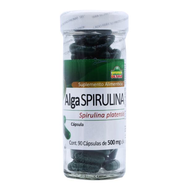 Oferta de Alga Spirulina 90 Cap por $150.3 en Súper Naturista