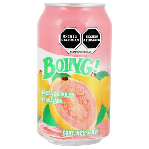 Oferta de Bebida Boing Lata 340Ml Guayaba - Boing por $10.5 en Surti Tienda