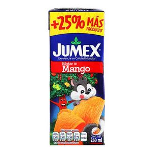 Oferta de Nectar Jumex Brick 250 Ml Mango - Jumex por $8.3 en Surti Tienda