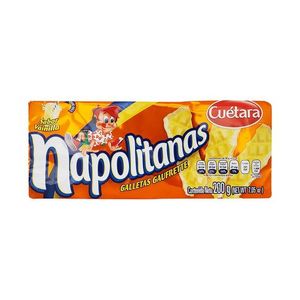 Oferta de Galletas Cuetara Napolitanas Vainilla 200grs - Cuetara por $18.2 en Surti Tienda