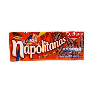 Oferta de Galletas Cuetara Napolitanas 200grs Chocol - Cuetara por $20.6 en Surti Tienda