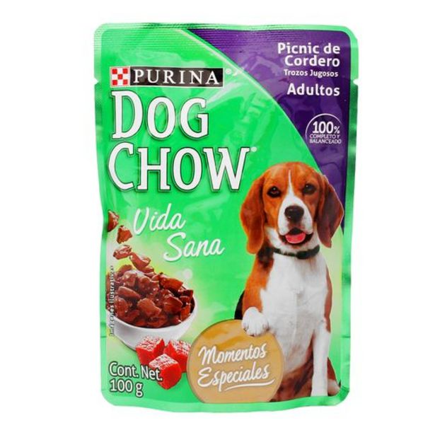 Oferta de Alimento Dog Chow 100 Grs Cordero - Dog Chow por $9.5 en Surti Tienda