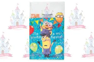 Oferta de INVITACION MI VILLANO 24/6 GRANMARK por $10 en El Castillo del Dulce