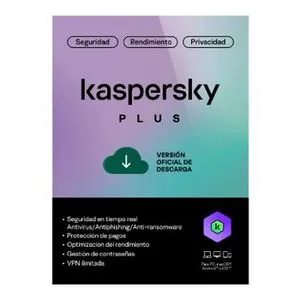 Oferta de Antivirus Kaspersky Plus por $799 en OfficeMax