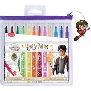 Oferta de Plumones Maped Harry Potter 12 pzas por $86 en OfficeMax