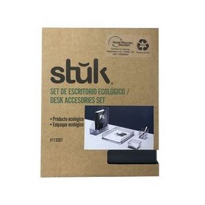 Oferta de Set de Oficina Stuk Ecológico Negro 4 piezas por $179 en OfficeMax