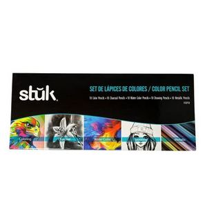 Oferta de Set Lapices de Colores Stuk Artist 50 piezas por $299 en OfficeMax