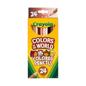 Oferta de Lápices de Colores Crayola Colores del Mundo 24pzas por $199 en OfficeMax