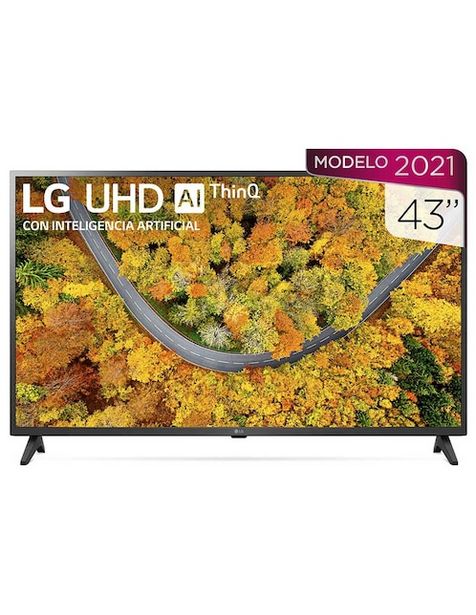 Oferta de Pantalla LG LED UHD Smart TV de 43 Pulgadas AI ThinQ 4K 43UP7500PSF por $9299