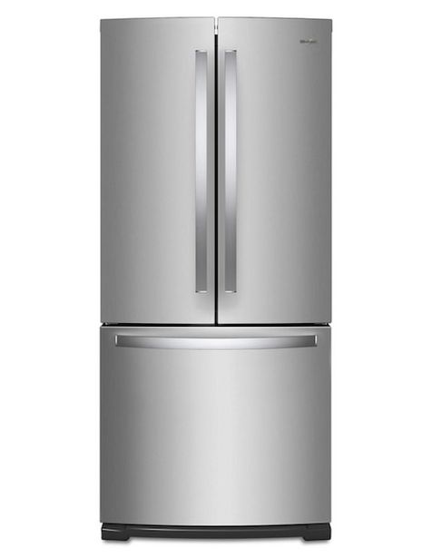 Oferta de Refrigerador Whirlpool French Door 19.56 pies c&uacute;bicos MWRF140SWHM por $23324