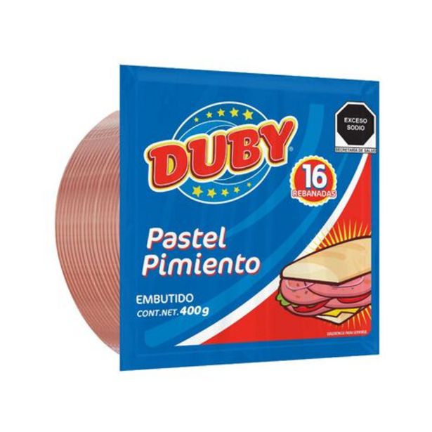 Oferta de Pastel Pimiento Duby 400 gr por $28.5