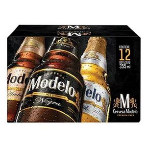 Oferta de Mix Cerveza Premium Familia Modelo 12 Pack de 355 ml Bot por $225 en Soriana Mercado