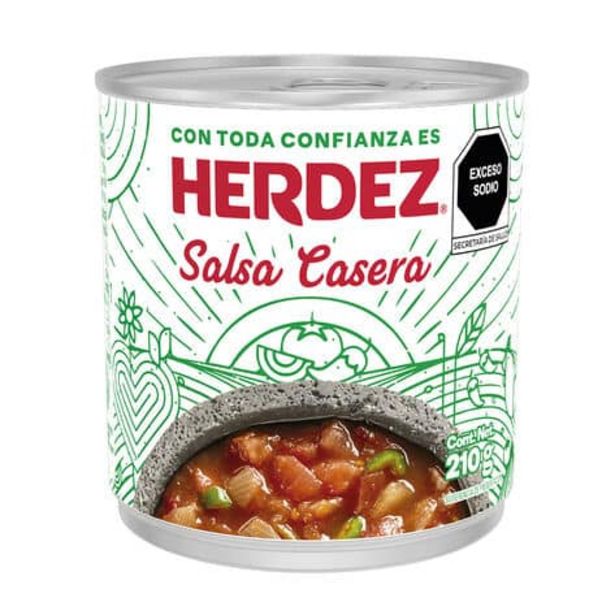 Oferta de Salsa Herdez casera 210 g por $10.9 en Mega Soriana