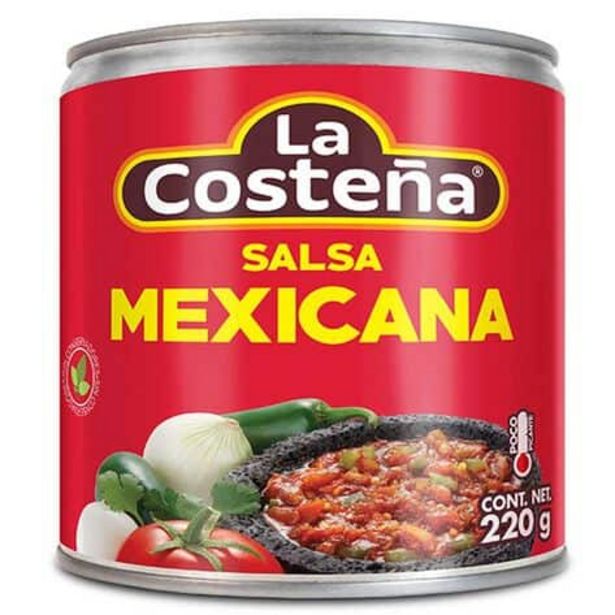 Oferta de Salsa Mexicana La Costeña 220 Gr por $10.5 en Mega Soriana