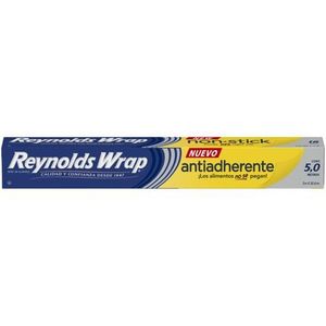 Oferta de Papel aluminio Reynolds Wrap antiadherente 5 m x 30.4 cm por $71.5 en Soriana Súper