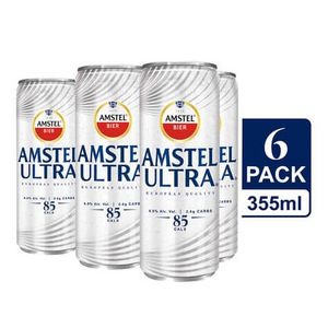 Oferta de Cerveza Amstel Ultra Lata 6 Pack 355ml por $104 en Soriana Súper