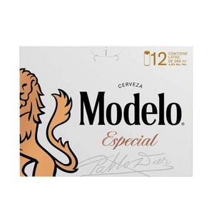 Oferta de Cerveza Clara Modelo Especial Lata 12 Pack 269 ml por $157 en Soriana Express