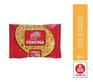 Oferta de Pasta Caracol Fontina por $6 en Tiendas 3B