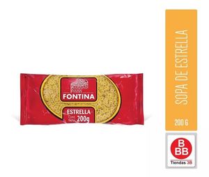 Oferta de Pasta Estrella Fontina, 200 G. por $6 en Tiendas 3B