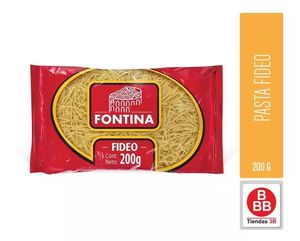 Oferta de Pasta Fideo Fontina por $6 en Tiendas 3B