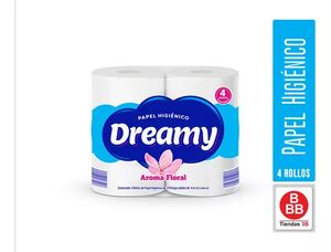 Oferta de Papel Higienico 4r 270h Dreamy por $16.5 en Tiendas 3B
