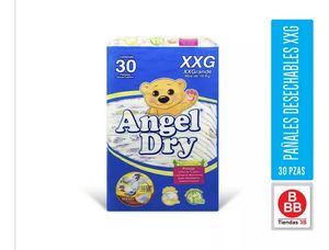 Oferta de Pañales Tamaño Xxl Angel Dry, 30 Pzas por $104 en Tiendas 3B