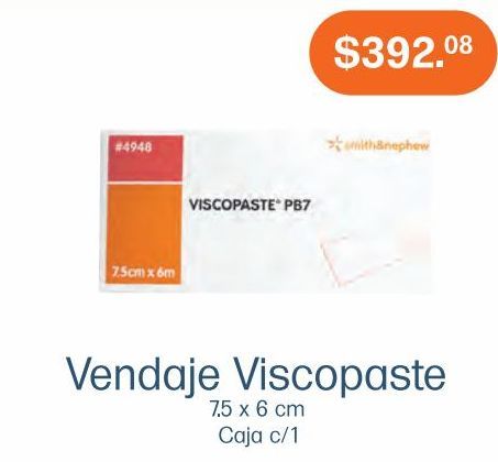 Oferta de VISCOPASTE 7.5CMX6M CAJ C/1 por $392.08