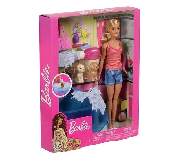 Oferta de Barbie Mattel GDJ37 Baño de Mascotas por $519