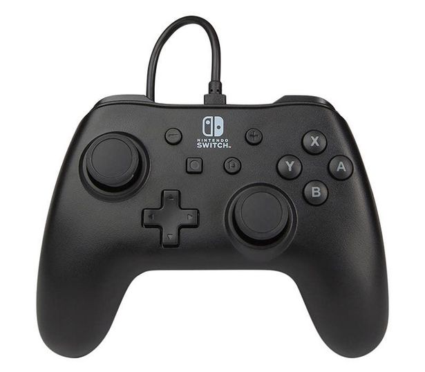 Oferta de Control Power A Nintendo Switch Alambrico Negro por $709