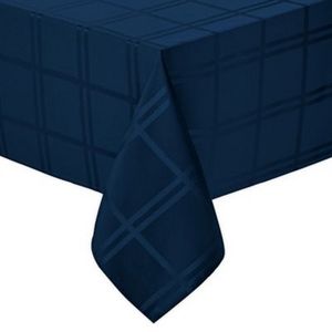 Oferta de Mantel liso rectangular de poliéster Wamsutta® de 1.52 x 3.04 m color índigo por $748 en Bed Bath & Beyond