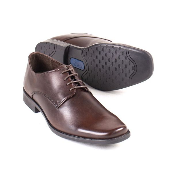 Oferta de Zapato para hombre de vestir tipo Blucher de Piel Mod. Magani CAFÉ 115001 por $1290 en Emyco