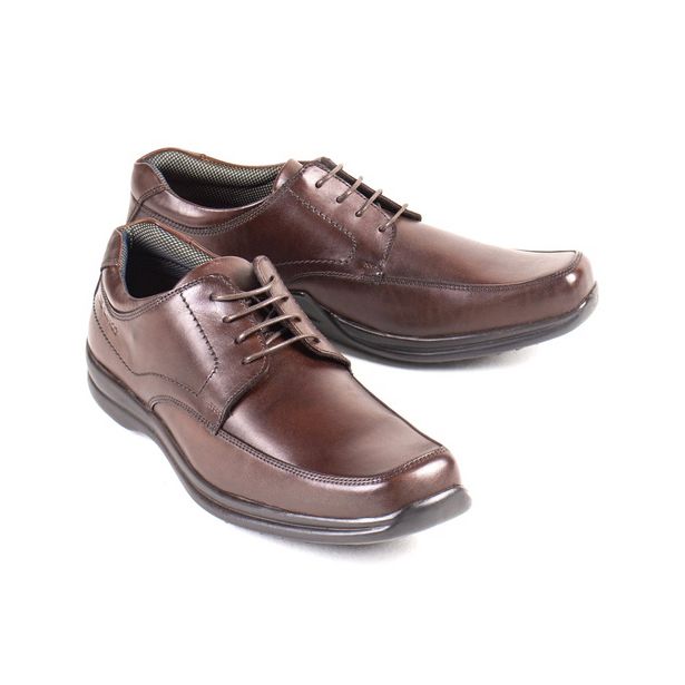 Oferta de Zapato para hombre de vestir tipo Blucher de Piel Mod. Donatelli CAFE 115601 por $1290 en Emyco
