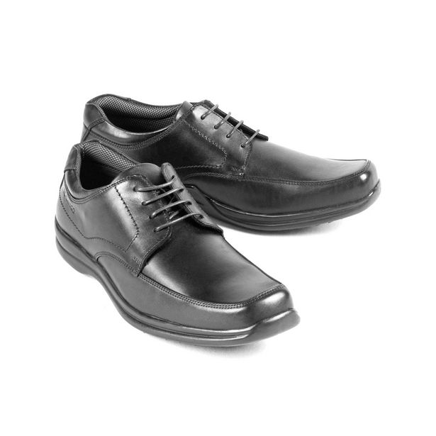 Oferta de Zapato para hombre de vestir tipo Blucher de Piel Mod. Donatelli NEGRO 115601 por $1290