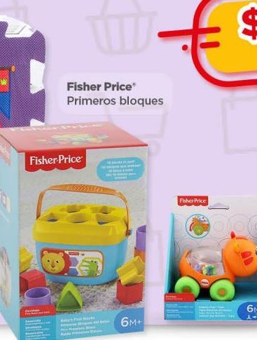 Oferta de Bloques de juguete Fisher Price por $95