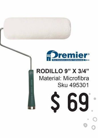Oferta de Rodillo 9" x 3/4" por $69
