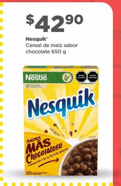 Oferta de Cereales de chocolate Nesquik por $42.9