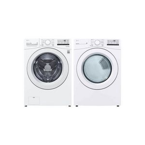 Oferta de Combo LG Lavadora WM20WV26W y Secadora a Gas DF20WV2W por $26518 en Mega Audio