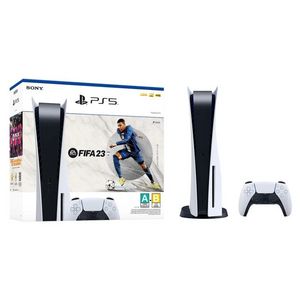 Oferta de PlayStation 5 + FIFA 23 PS5 STD 850GB por $16499 en Mega Audio