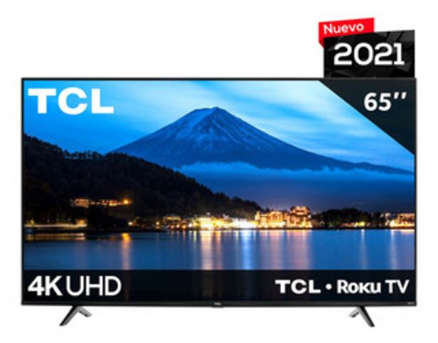 Oferta de Tv Tcl 65 Pulgadas Smart Tv Uhd 4k 65s443-mx Roku Tv Led por $17949
