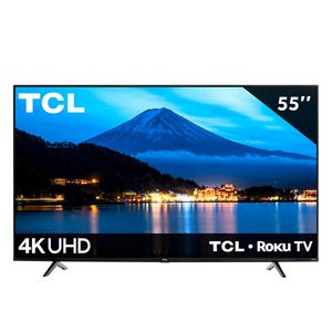 Oferta de Pantalla 55" LED Roku TV 4K Ultra HD TCL 55S443-MX por $7979 en Mega Audio
