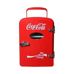 Oferta de Mini Refrigerador Dace Coca Cola Para 6 Latas ETCOKE0601 por $1129 en Mega Audio
