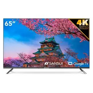 Oferta de Pantalla 65 Pulgadas Sansui DLED Google TV 4K Ultra HD SMX65VAUG por $9959 en Mega Audio