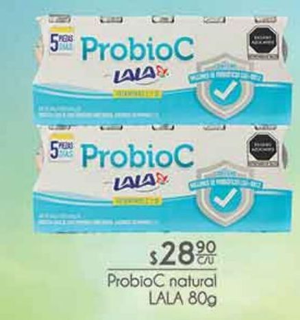 Oferta de ProbioC Natural  Lala 80 g  por $28.9
