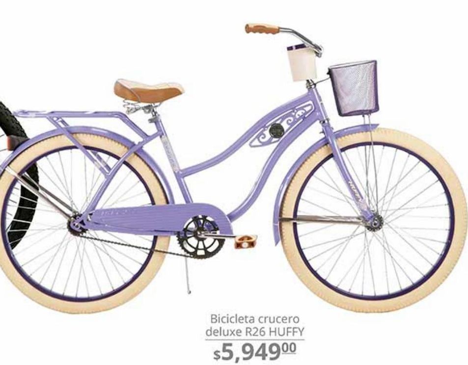 Oferta de Bicicleta crucero deluxe R26 Huffy por $5949