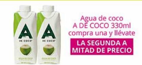 Oferta de Agua de coco A de Coco 330ml por 