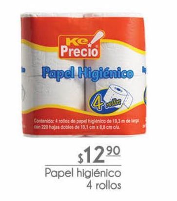 Oferta de Papel Higiénico Ke Precio por $12.9