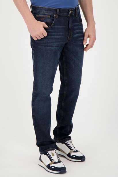 Oferta de Jeans Calderoni, Regular fit Mezclilla color azul oscuro por $645 en Robert's