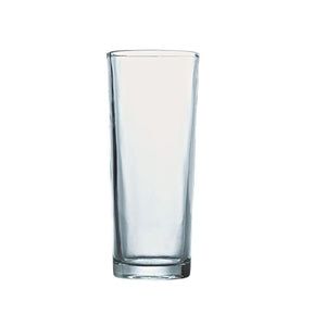 Oferta de Vaso de vidrio jaibolero 350 ml, vaso de agua resistente por $17 en Anforama