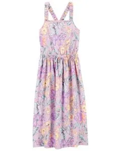 Oferta de Vestido Largo De Punto Con Estampado Floral Oshkosh B'Gosh por $479 en Carter's